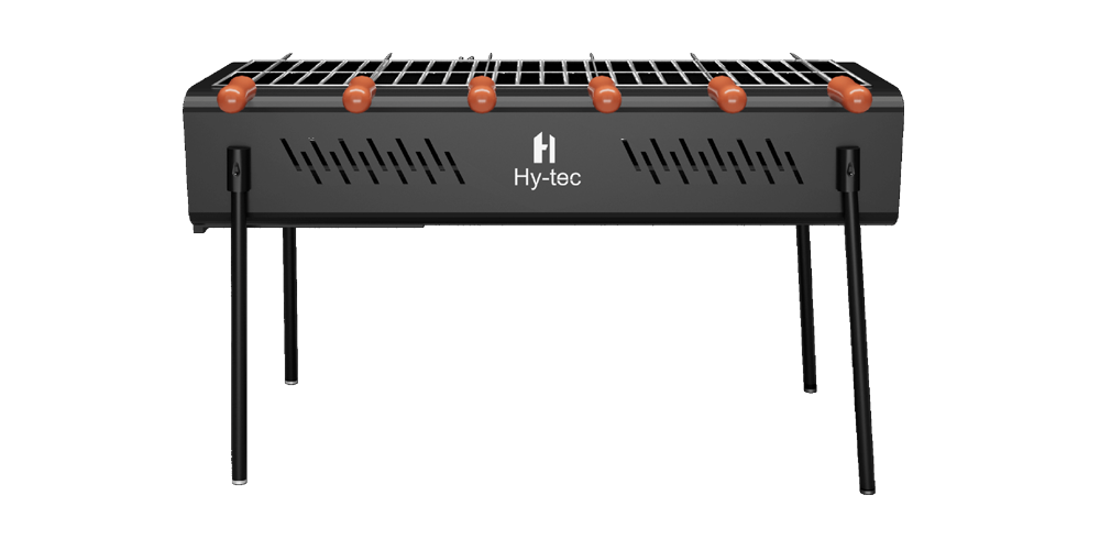 H Hy-tec (Device) HYBB- Electric Fire 2000 Watt Barbeque Grill